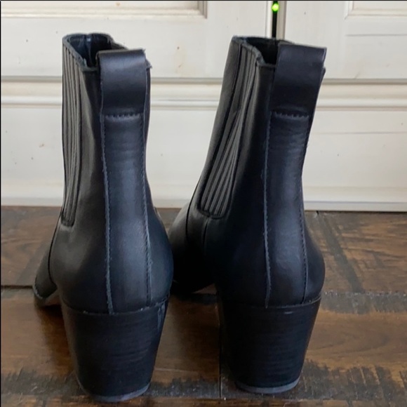 J.Crew Western boots in leather ac329 black - Picture 2 of 3